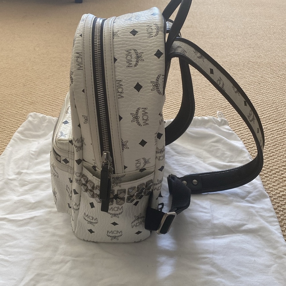 Mcm Studded Backpack - image 5